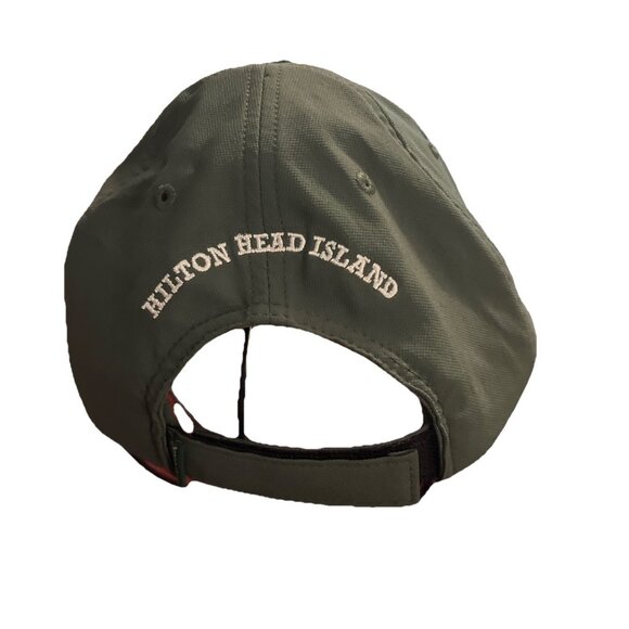 NWT Green SHIPYARD GOLF CLUB BASEBALL Golf‎ CAP HILTON HEAD ISLAND Hook & Loop - Picture 3 of 10